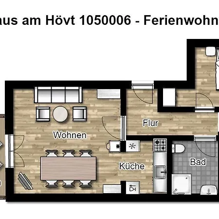 Apartment Haus Am Hoevt - 6 Goehren (Ruegen)